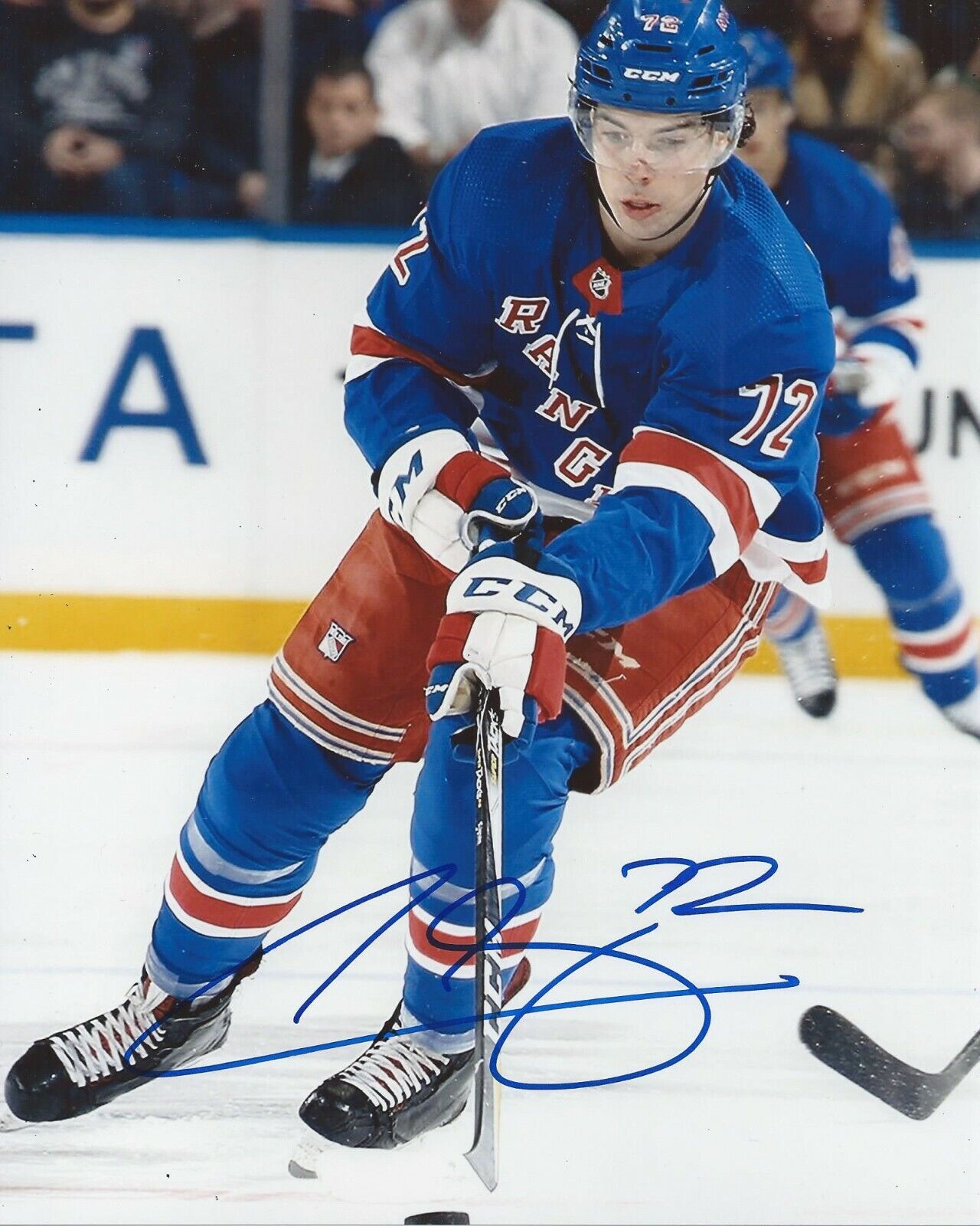 Filip Chytil Signed 8x10 Photo Poster painting New York Rangers Autographed COA C