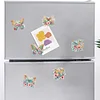 6Pcs Diamond Painting Acrylic Butterfly Fridge Magnet