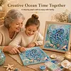 DIY Pearl Painting - Handmade Self - Adhesive Pearls - Ocean