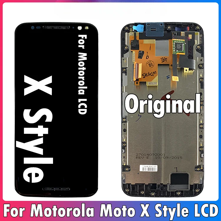 5.7inch Original For Motorola Moto X style LCD XT1572 XT1575 LCD Display Touch Screen For Moto X style LCD Display With Frame