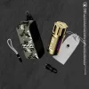 Trok Revolver Charging Treasure Mechanical Rotating Mobile Power Decompression Toy Creative Tactical Bullet Clip Metal