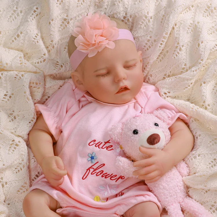 Babeside Sleeping Reborn Baby Twinnie 17" Little Infant Girl Healing of the Heart
