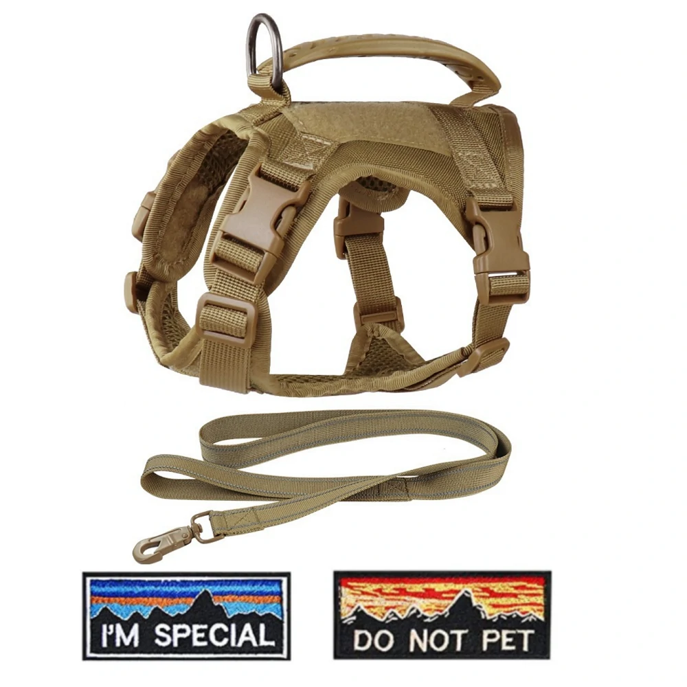 Guardian Series - Adjustable tactical training vest for small dogs