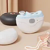 2 in 1 Electric Nail Clipper & Polisher Rechargeable Automatic Nail Trimmer with LED Light & Clip Storage Suitable for Adults and Elderly