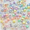 Clarity UV Flashing Prismatic Square Acrylic Beads DIY Bracelet