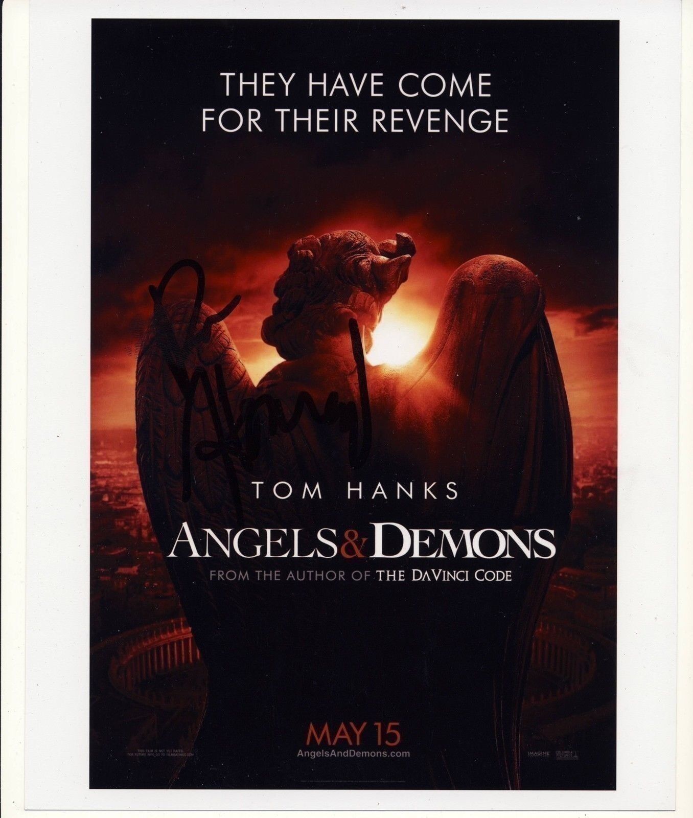 Ron Howard Autograph ANGELS & DEMONS DIRECTOR Signed 10x8 Photo Poster painting AFTAL [3197]