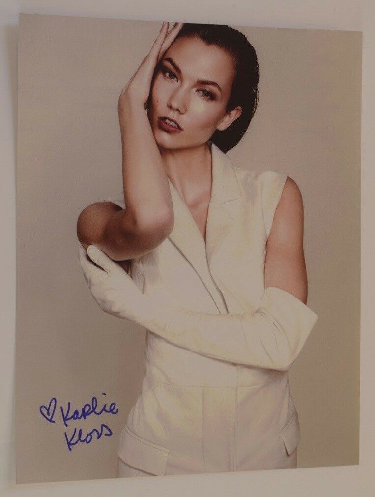 Karlie Kloss Signed Autographed 11x14 Photo Poster painting Sexy Victoria's Secret Model COA VD