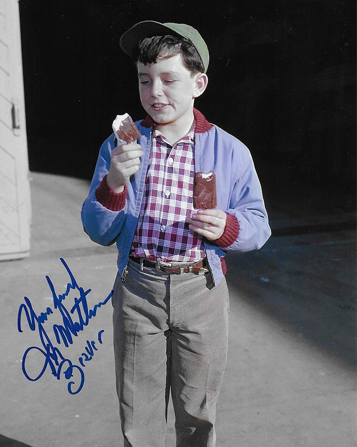 Jerry Mathers Leave it to Beaver Autographed 8X10 Photo Poster painting #2 signed @ HShow