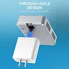 5-in-1 Portable Carbon Monoxide Detector Plug in Wall CO Detector with Temperature & Humidity Display for Home Bedroom Kitchen RV