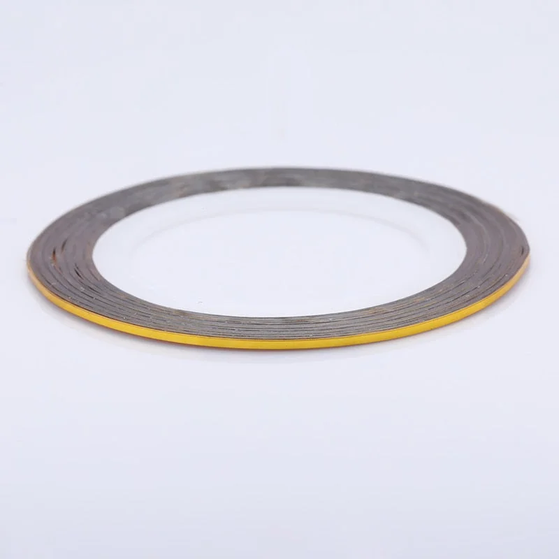 12 Rolls 2mm Matte Glitter Nail Striping Tape Line Rainbow Multi Color Styling Tool Sticker Decal  DIY Decoration-Nail Inspo