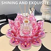 Kits de peinture en diamant maison Lotus de porte-bougiers Kit de porte-bougeoir en diamants Kit de porte-bougeoirs en diamants Kit porte-chandeliers 