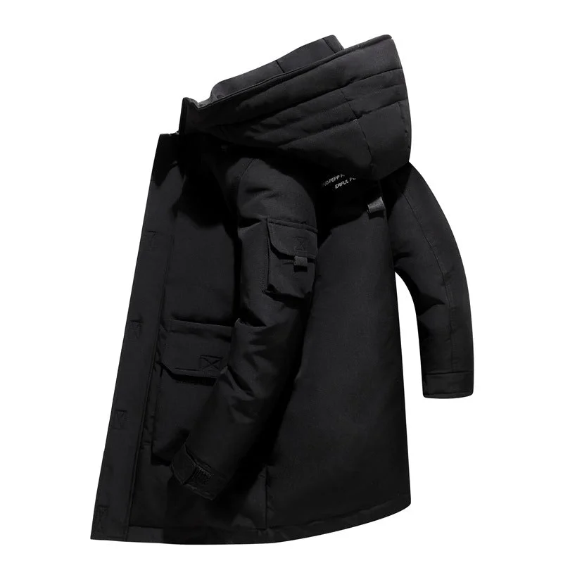 Men's Down Jacket Short Warm And Thick Outdoor Tooling