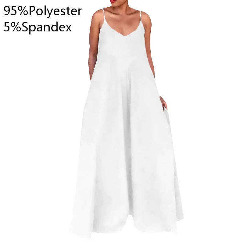 Overalls For Women Casual Sleeveless Jumpsuits 2022 VONDA Female Office Wide Leg Pants Long Trousers Palazzo Pants Dungaree