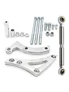 Aluminum Alternator Bracket Kit for V-Belt Chrysler SB Dodge 318 340 360 Engines