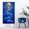uk.everydayedeals (Limited Stock)Diamond Painting - Full Round - Rose Sailing Boat(40*70cm)