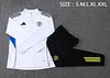 2025/2026 Manchester United Half-Pull Training Suit White Football Shirt 1:1 Thai Quality