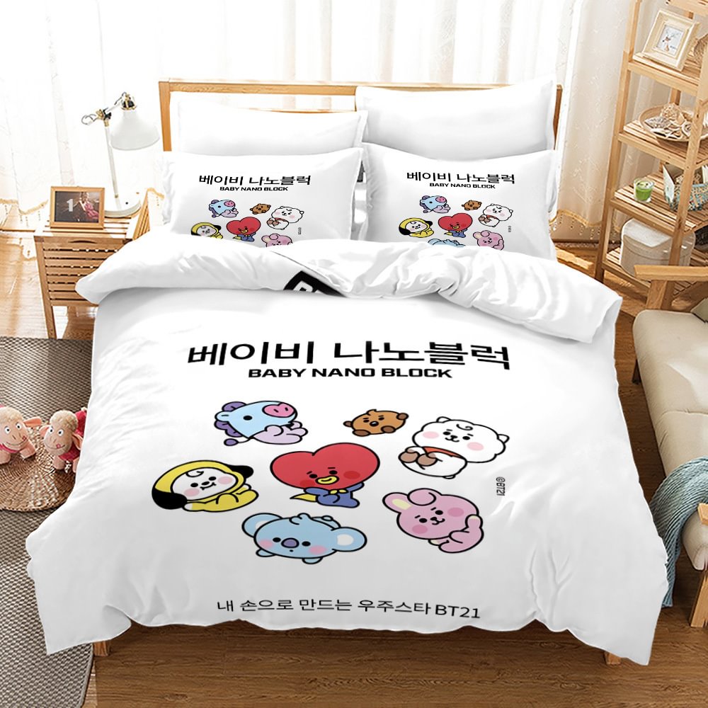 BTS BT21 TATA 掛け布団 テヒョン taehyung V | yasanhatrang.com