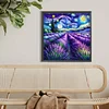 Diamond Painting-5D Full Round Drill Lavender(40x40cm)