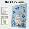 Kits d&rsquo;art de peinture en perles maison pour adultes d&eacute;coration murale maison peinture d&rsquo;art en perles avec cadre 30x40cm