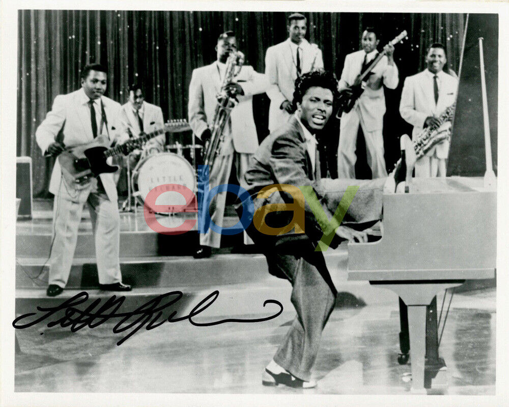 Little Richard Signed Autographed 8 x 10 Photo Poster painting reprint