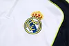 Joyfball 2025/2026 Real Madrid Half-Pull Training Suit White Retro Version Football Shirt 1:1 Thai Quality