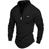 Men's Outdoor Zip Long Sleeve Sports Casual Shirt