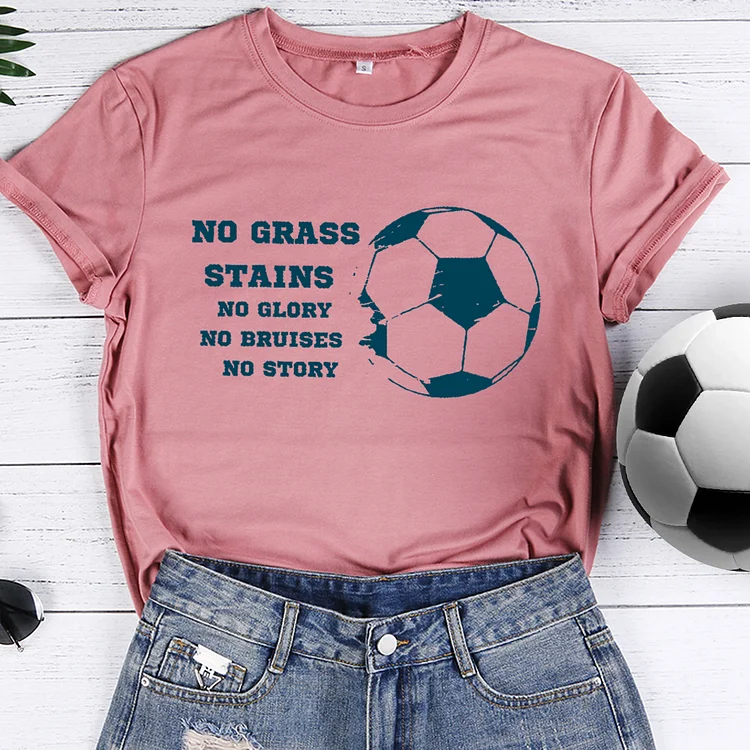 No grass stains T-Shirt Tee-014477-Annaletters