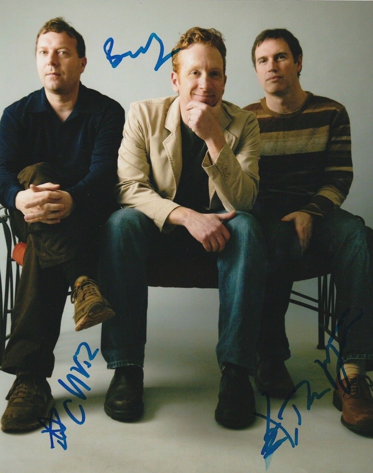 * BUFFALO TOM * signed autographed 8x10 Photo Poster painting * BILL, CHRIS & TOM * 3