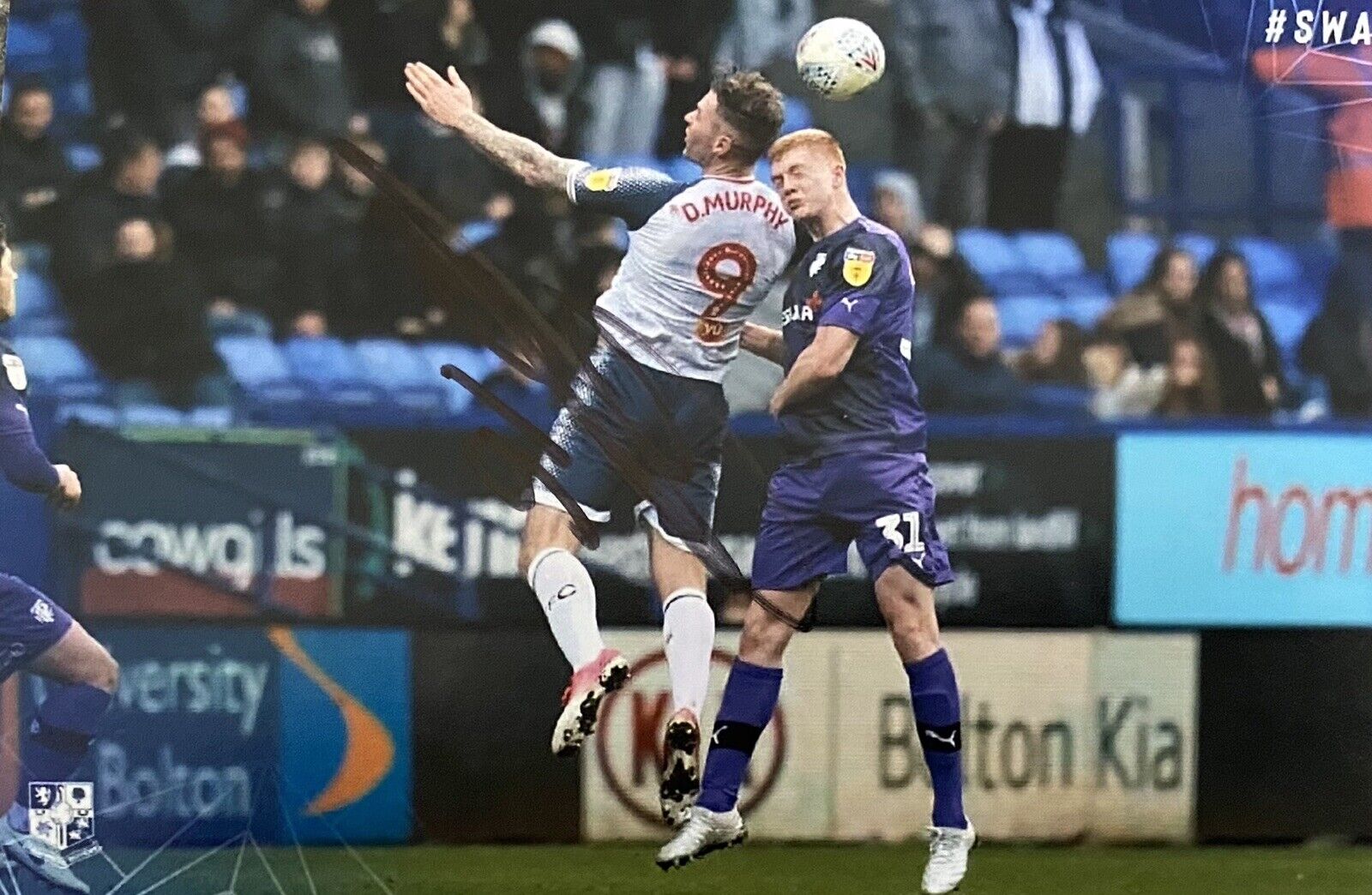 Morgan Feeney Genuine Hand Signed Tranmere Rovers 6X4 Photo Poster painting