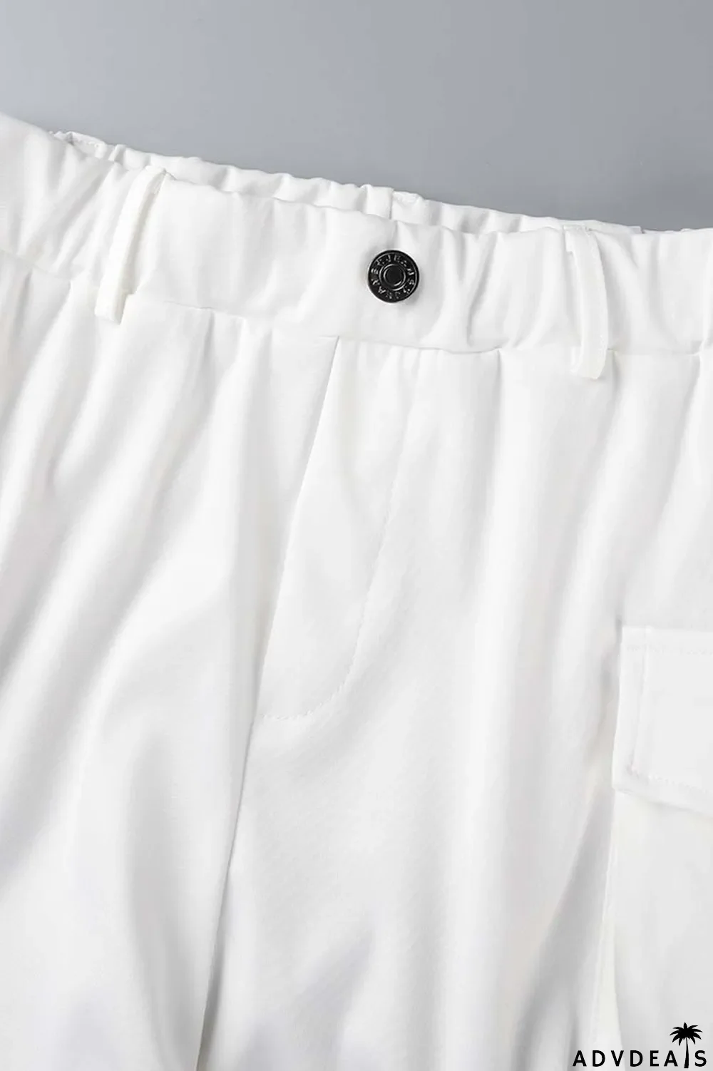 Khaki Casual Solid Basic O Neck Four Piece Set (With Sleeves)