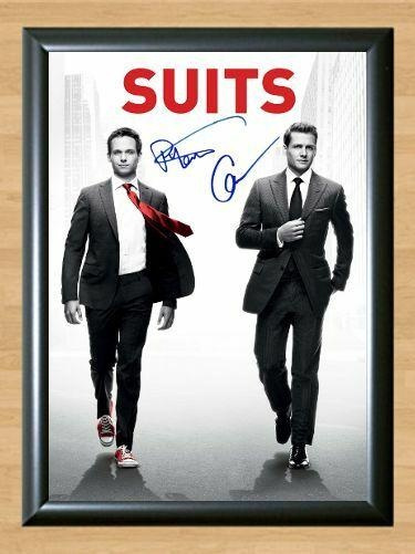 Suits Gabriel Macht Patrick Adams Signed Autographed Photo Poster painting Poster Print Memorabilia A4 Size