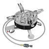 11800W Gas Stove Cooker Folding Stove 5 Burners High Fire Stove with Storage Bag