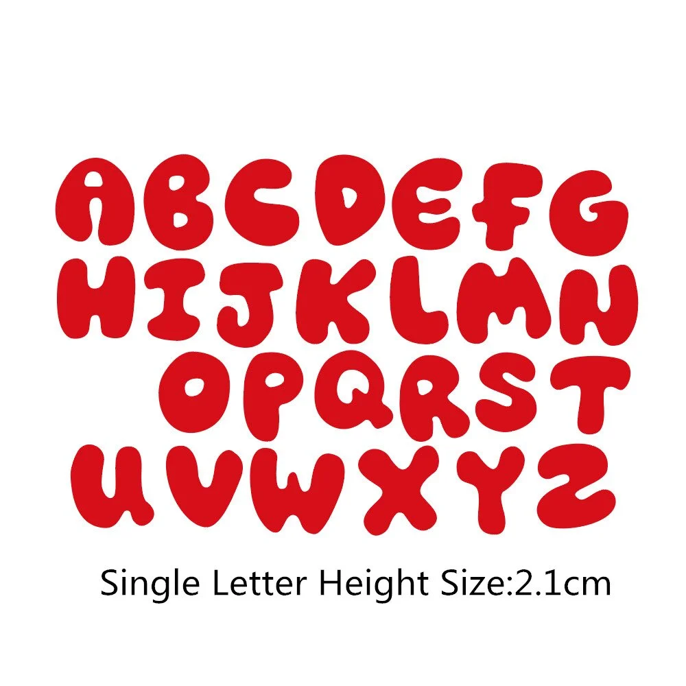 26Pcs English Letters Serial Metal Dies Cut Template for Embossed DIY Stencil Paper Album Gift Card Making New Dies Scrapbooking