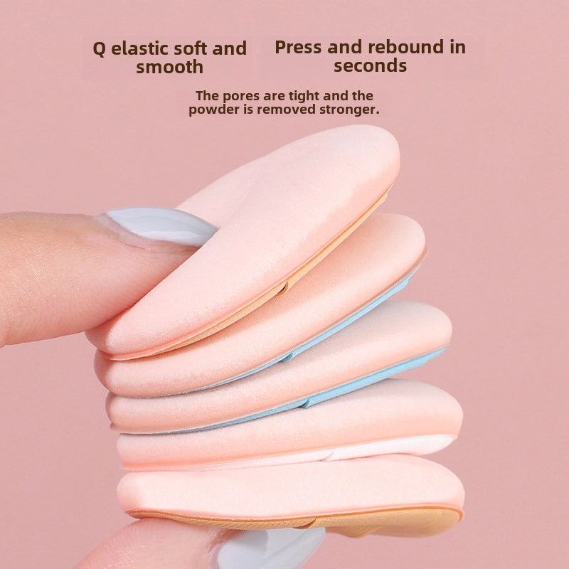 Finger Powder Puff Thumb Air Cushion Mini Version Makeup Sponge Dry And Wet Dual-purpose Foundation Liquid Does Not Eat Powder Fingertip Powder Puff