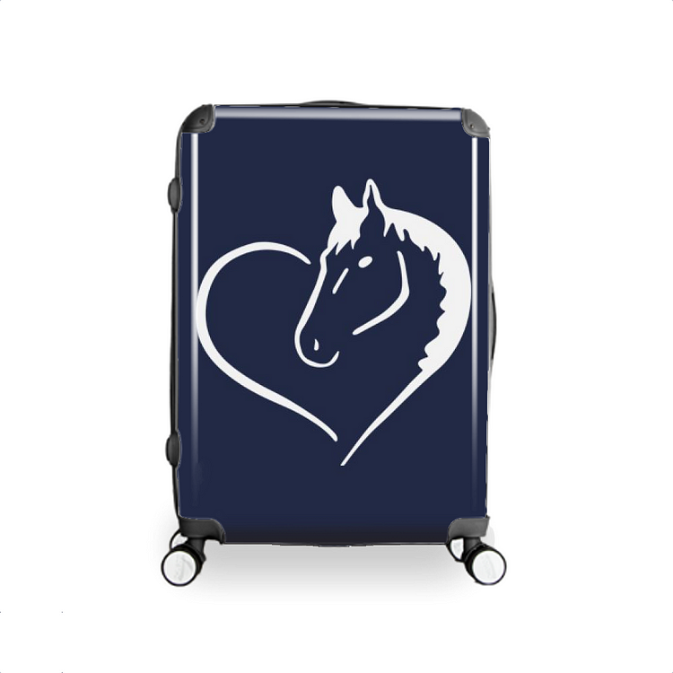 Horse And Heart, Horse Hardside Luggage
