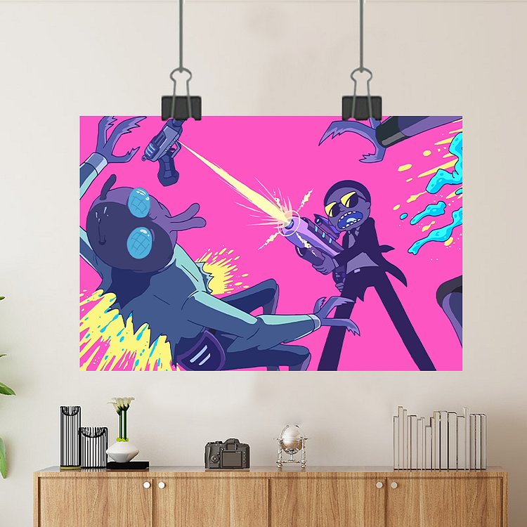 Rick and Morty-Morty Smith/Custom Poster/Canvas/Scroll Painting/Magnetic Painting
