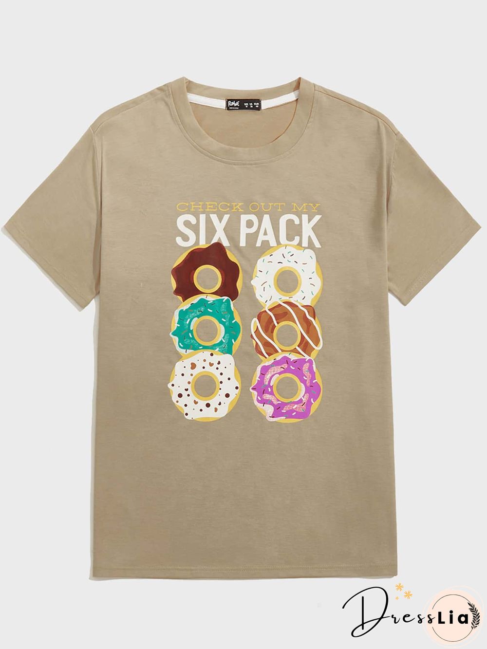 Guys Slogan Donut Graphic Tee