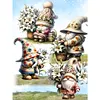 Diamond Painting-DIY Full Round Drill Gnome