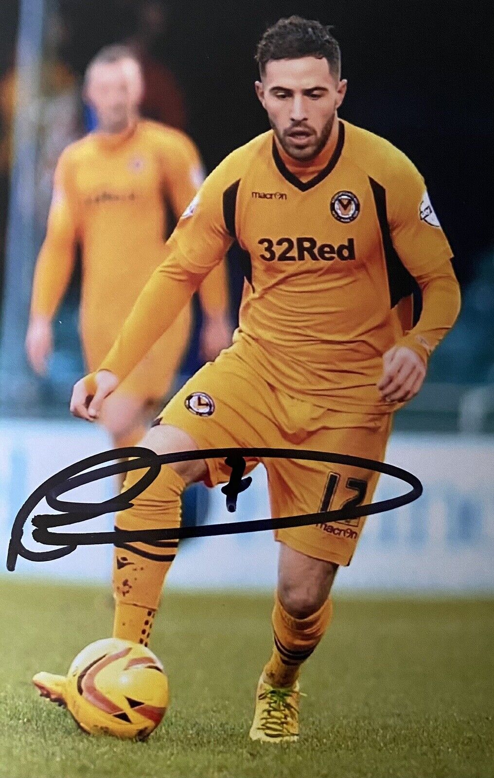 Robbie Willmott Genuine Hand Signed Newport County 6X4 Photo Poster painting 3