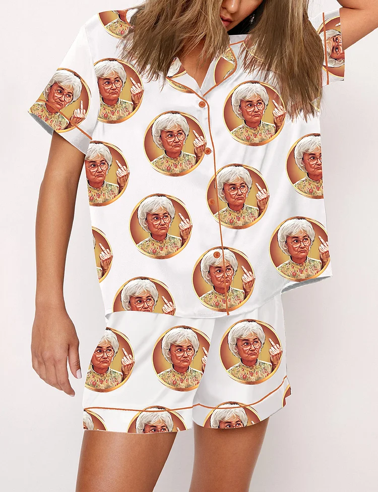 Women's The Third Finger Print Pajama Set