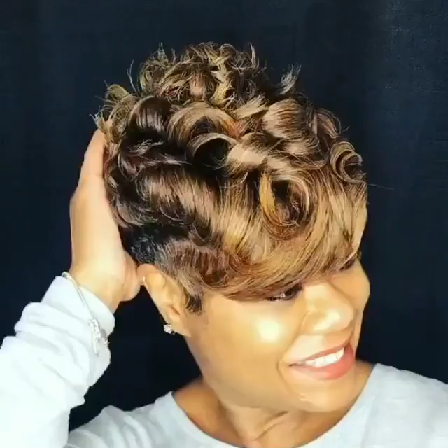 Hot Sale Short Wig Curly Wig