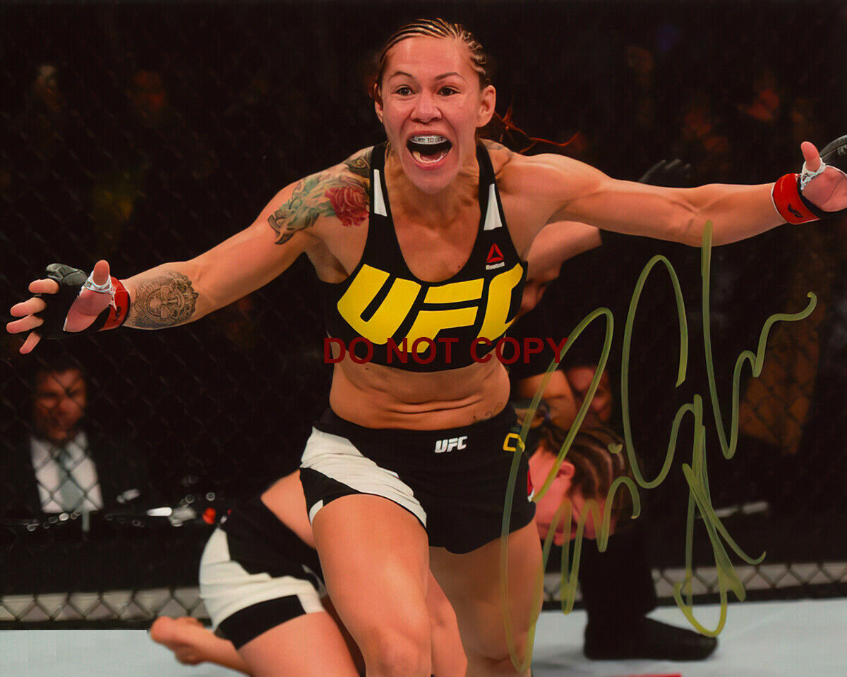 Cris Cyborg - Autographed Signed 8x10 Photo Poster painting (UFC MMA) Reprint