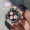 Rolex Cosmograph New Daytona m126515LN Rose Gold Oysterflex 4131 movement Super clone