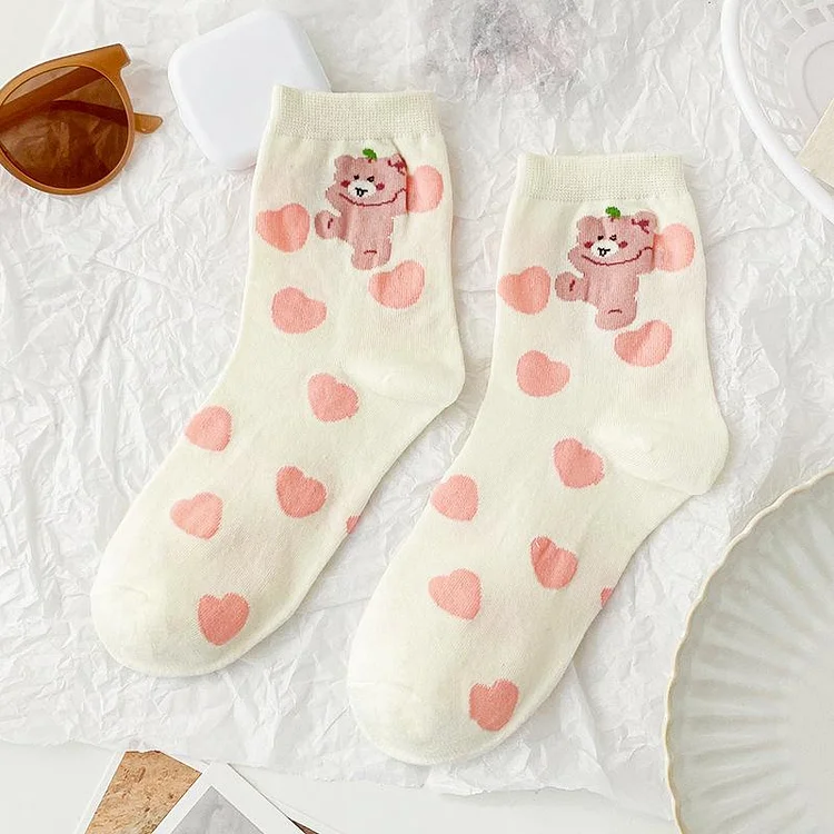 Ginger Bear Socks