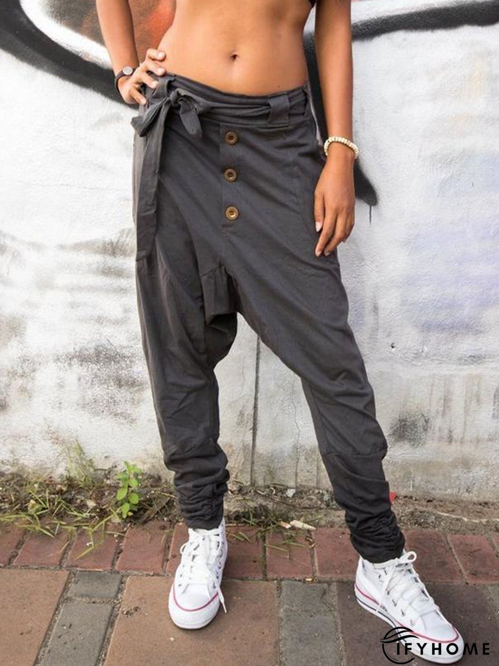 Pockets Casual Pants | IFYHOME