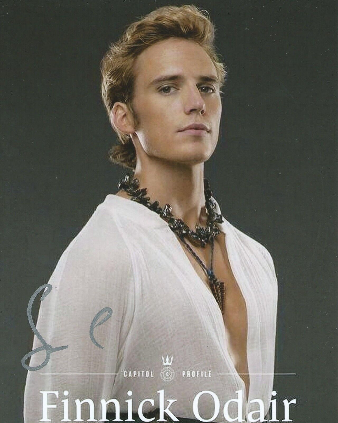 The Hunger Games: Catching Fire *SAM CLAFLIN* Signed 8x10 Photo Poster painting AD2 PROOF COA