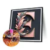 Diamond Painting -DIY Round Drill Letter E(40x40cm)