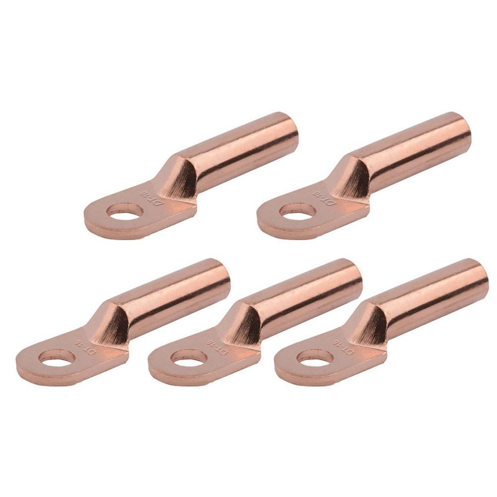

5pcs DT-10 DT-16 Cable Connector Crimping Type Copper Terminals Tube Set, 501 Original