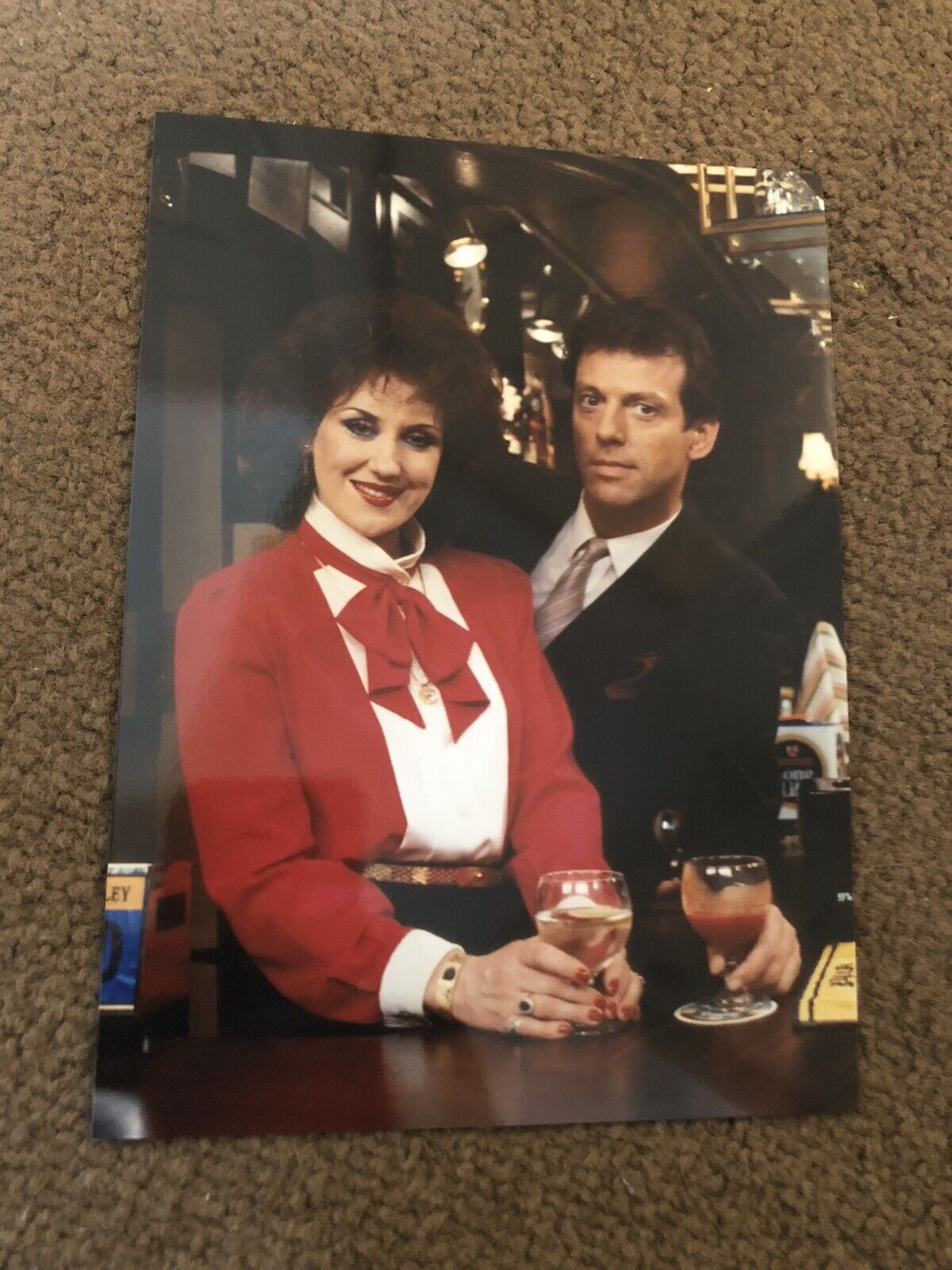 ANITA DOBSON & LESLIE GRANTHAM (EASTENDERS) UNSIGNED Photo Poster painting- 7x5”