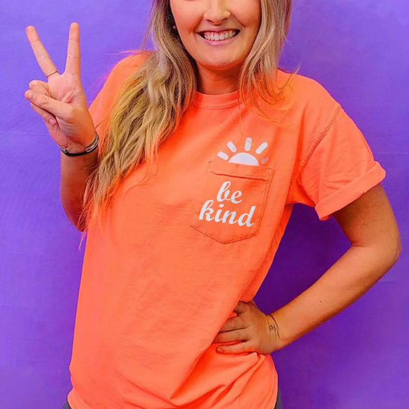 Women's be kind short sleeves T-shirt